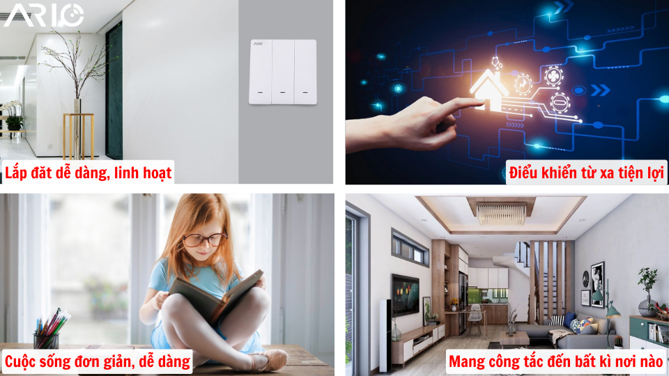 công tắc ngữ cảnh ble ario 10