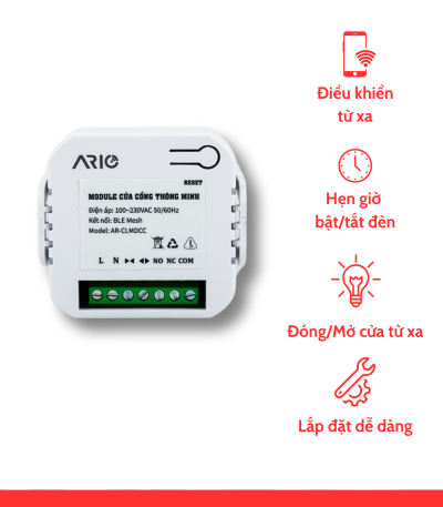 ario Module điều khiển cửa cổng thông minh BLE 0