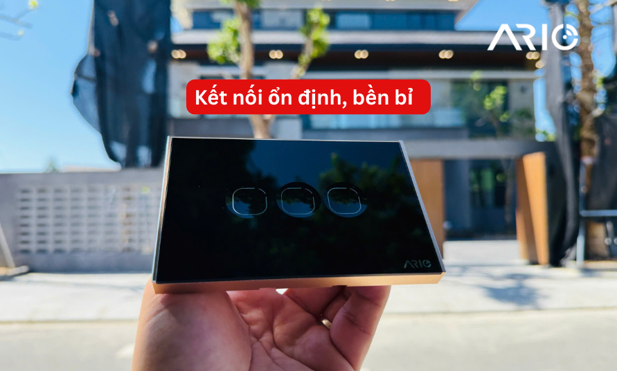 Công tắc cảm ứng thông minh BLE 3 nút Chữ nhật 7