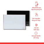 nhà thông minh smarthome Ario Công tắc cảm ứng thông minh BLE 1 nút Cn